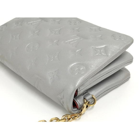 Louis Vuitton Pochette Coussin Monogram Pattern Leather Shoulder Bag - Picture 3 of 9